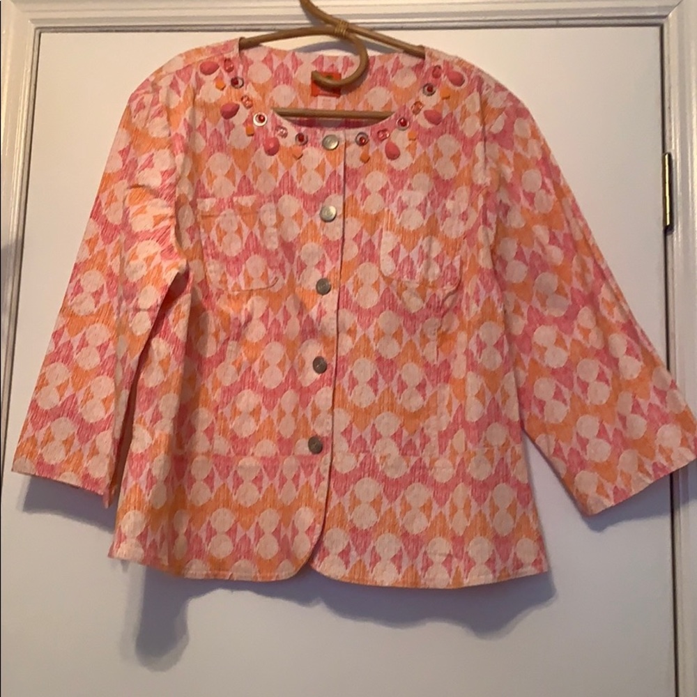 Hearts of Palm Women’s beaded jacket